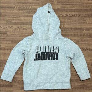 PUMA Toddler Gray Hoodie